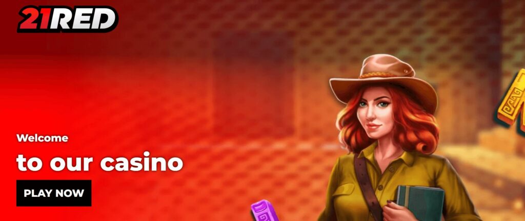 21Red Casino ulkoasu