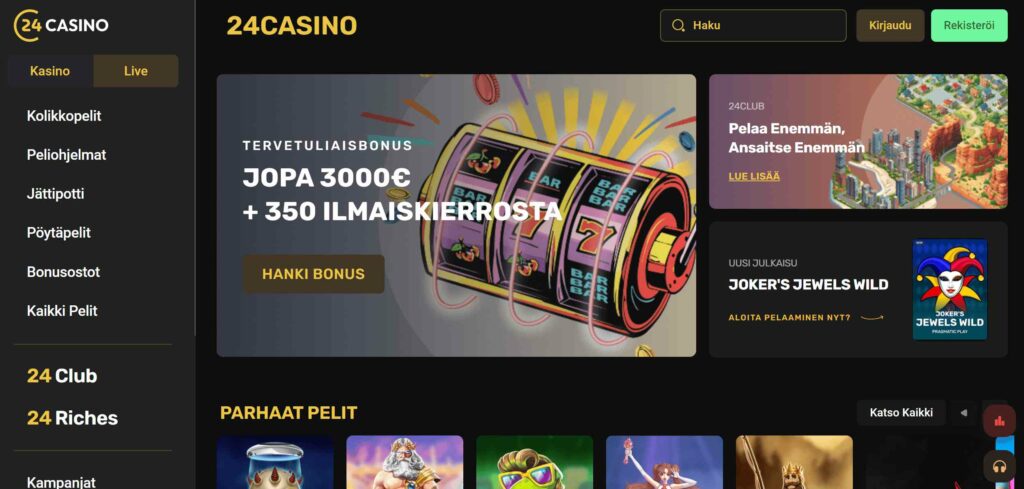 24casino etusivu