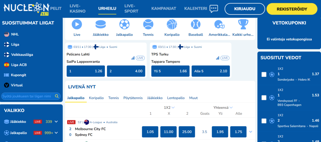 Nucleon Bet vedonlyönti