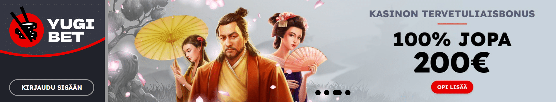 Yugibet tervetuliaisbonus