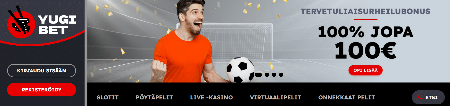 Yugibet vedonlyönti bonus