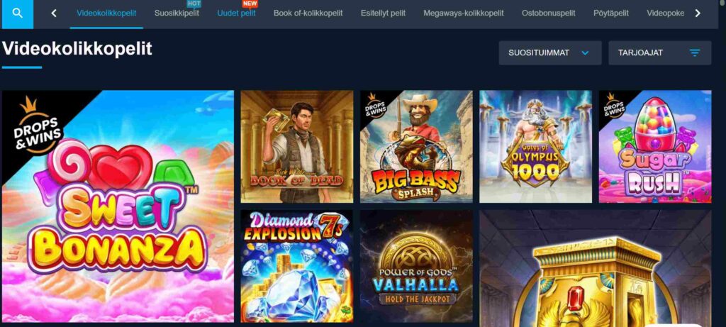 BetGlobal Casino pelit