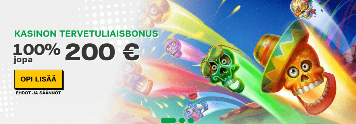 Eksklusiivinen tervetulotarjous betsamigo