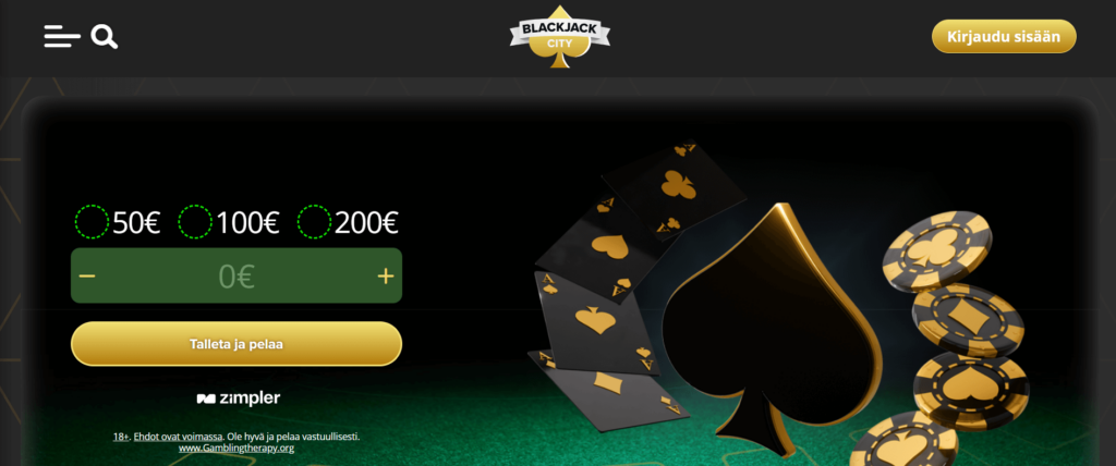 blackjackcity casino etusivu