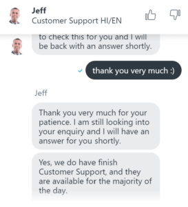 Casombien asiakaspalvelu