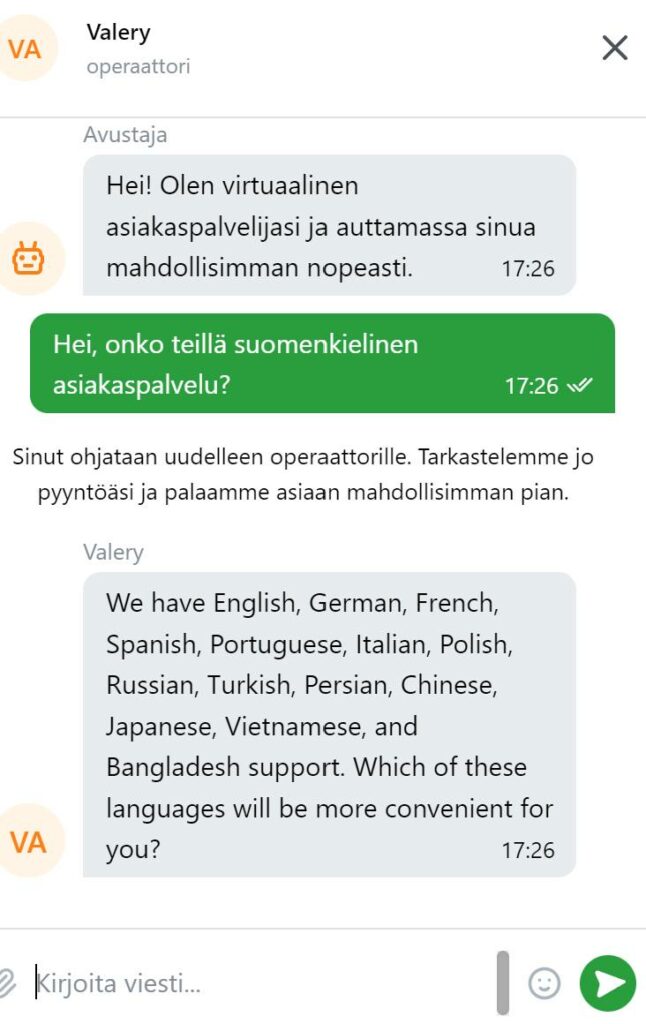 Coinplay asiakaspalvelu