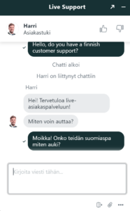 Dolly Casinon asiakaspalvelu