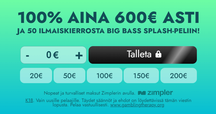 flaksi casinon tervetuliaisbonus