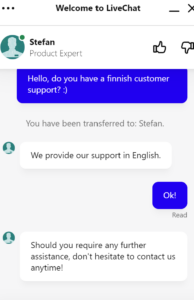 Gioo Casinon asiakaspalvelu