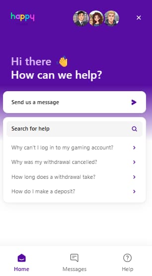 HappyCasino asiakaspalvelu