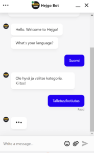 Hejgo Casino asiakaspalvelu