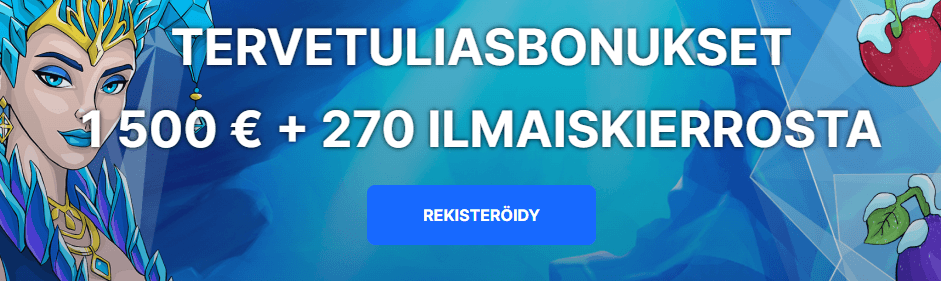 ice casino tervetuliaisbonus