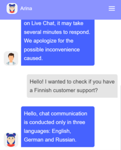 IceBet Casinon asiakaspalvelu