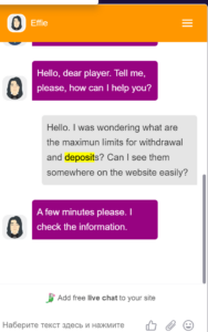 iWild Casinon asiakaspalvelu