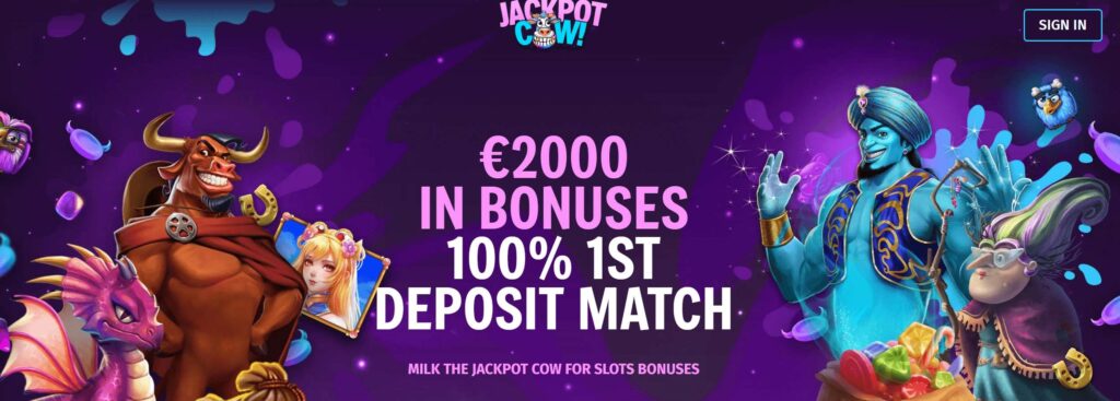 Jackpot Cow bonus