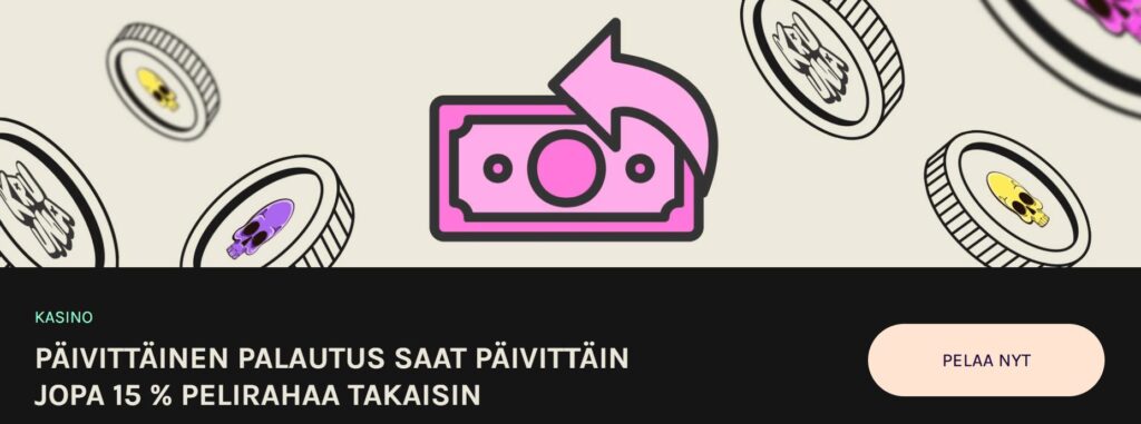 Kruuna Kasino palautus