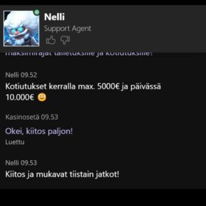 Lataamo asiakaspalvelu