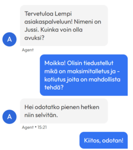 Lempi kasinon asiakaspalvelu