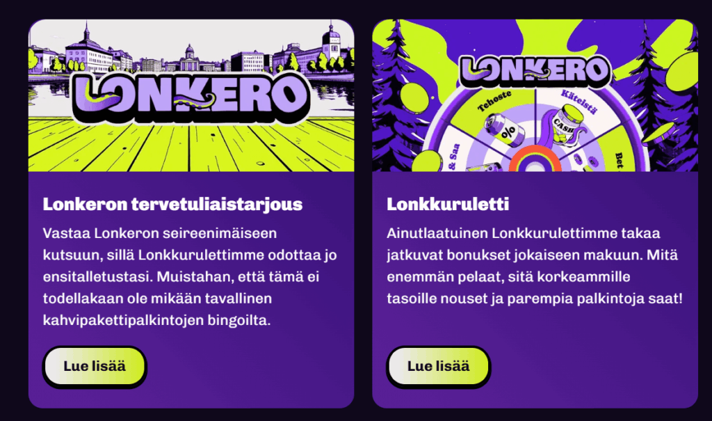 Lonkero bonus ruletti