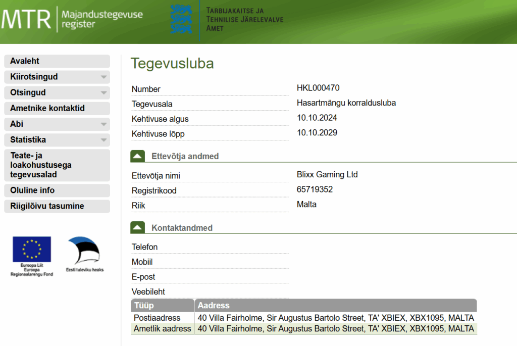 Lonkero Kasino lisenssi