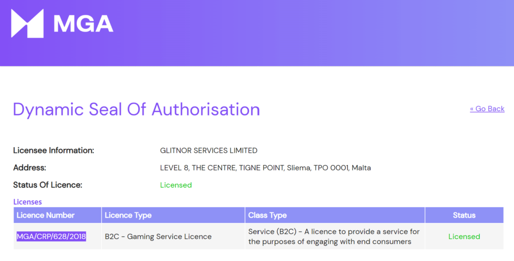 Lucky Casinon lisenssi