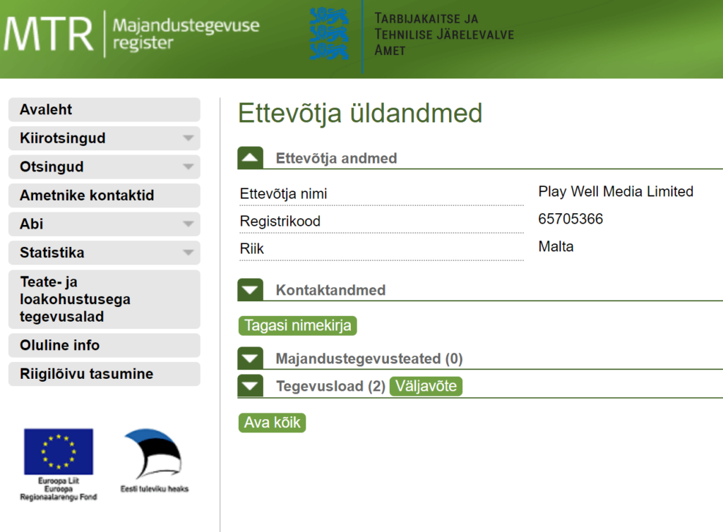 Lucky Spins lisenssi