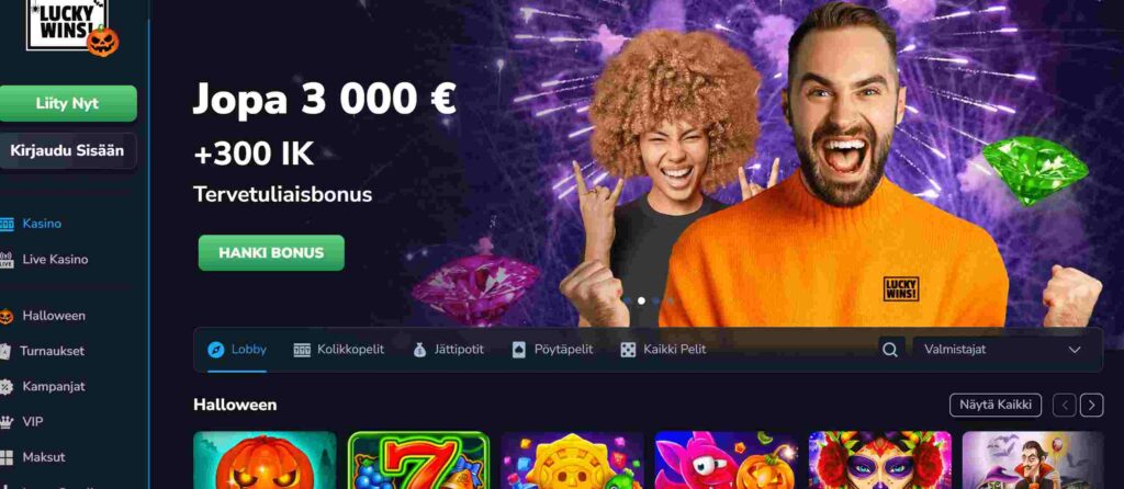Lucky Wins casinon bonus