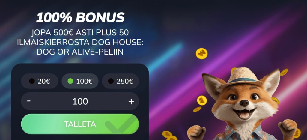 Mammona Kasino bonus