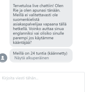 Moi Casinon asiakaspalvelu