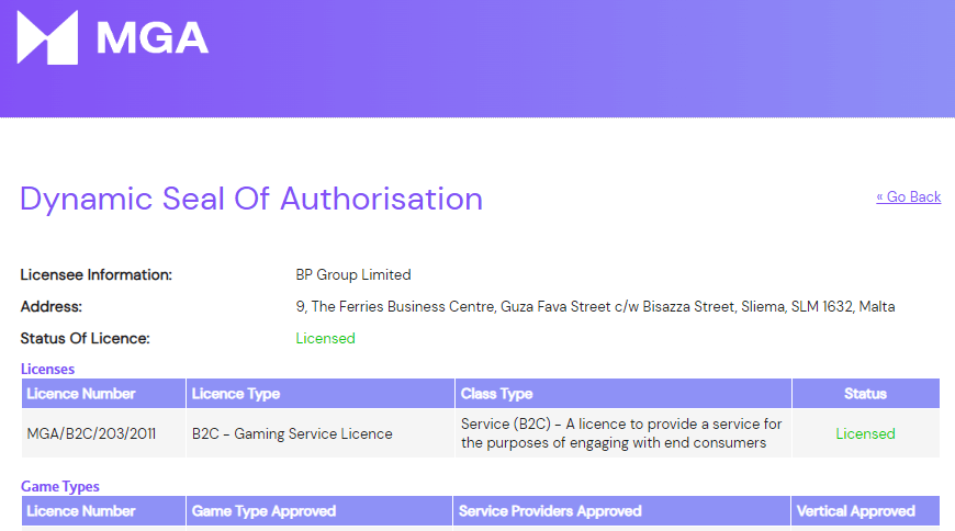 Nitro Casinon lisenssi