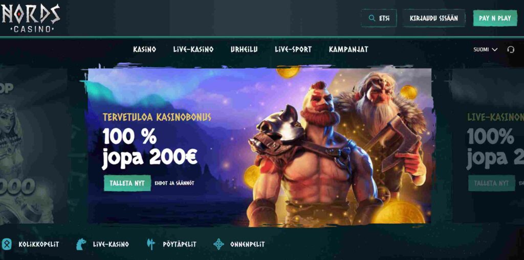 Nords Casinon etusivu