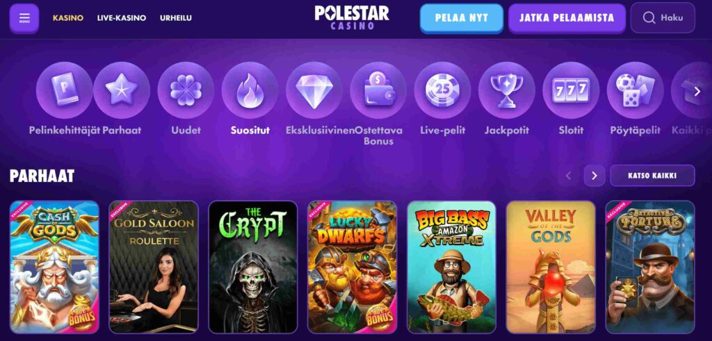 Polestar Casino pelit