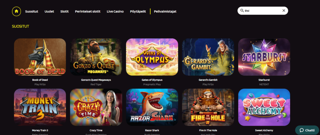 prontobet pelivalikoima