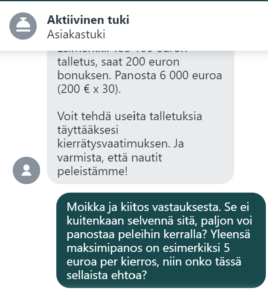 Prontobetin asiakaspalvelu