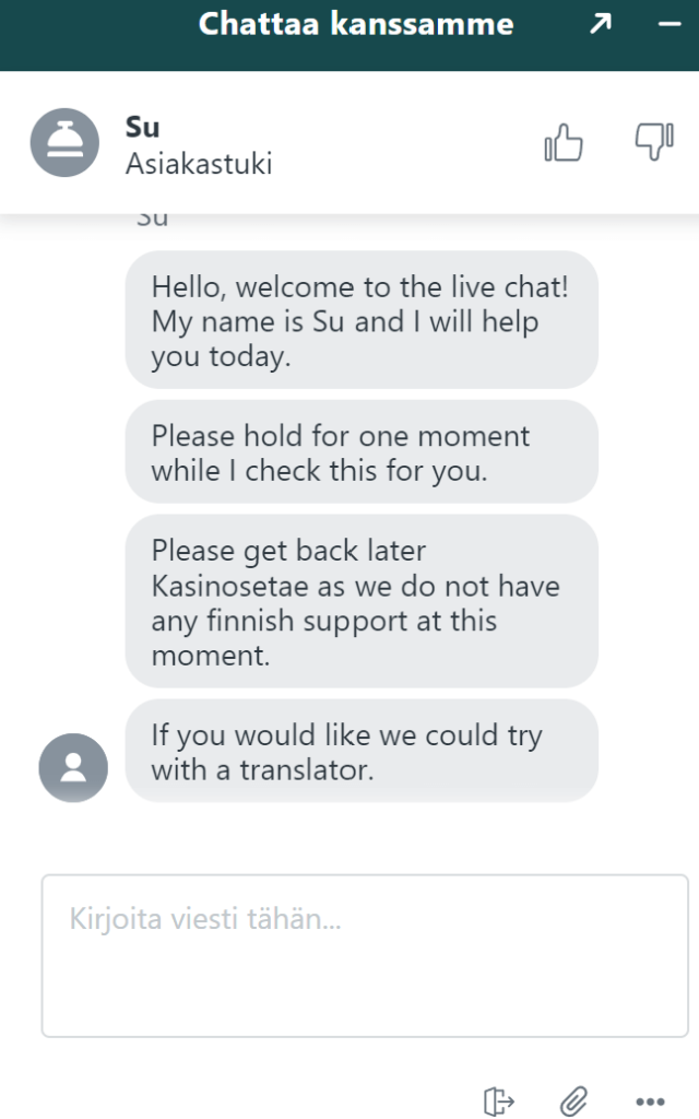 Punterz asiakaspalvelu