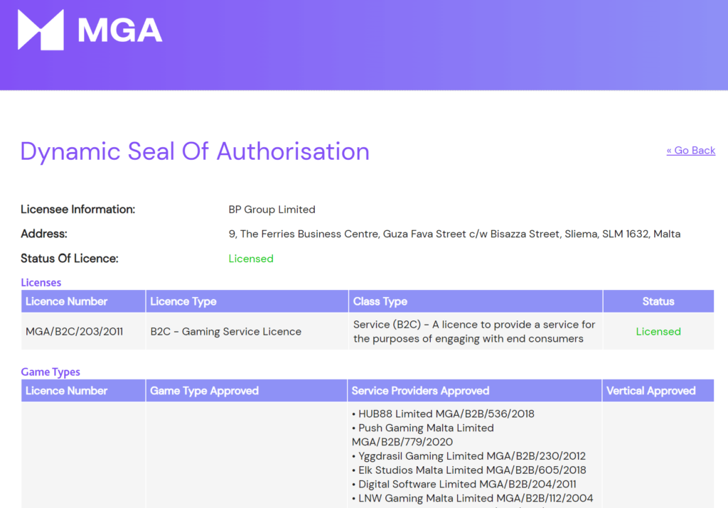 Rapid Casinon lisenssi