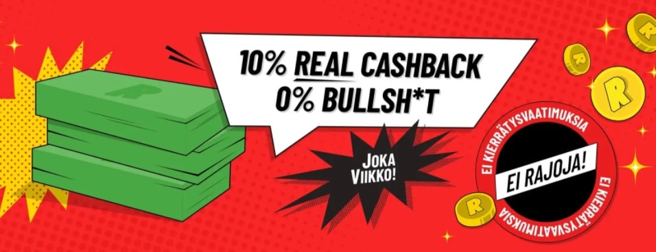 Refuel Casinon käteispalautus