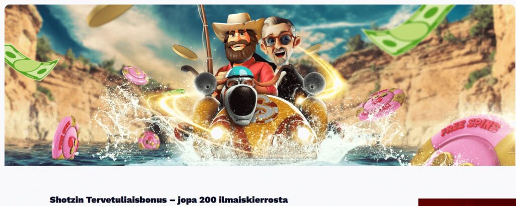 Shotz tervetulobonus