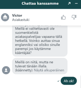 Slot Paradisen asiakaspalvelu