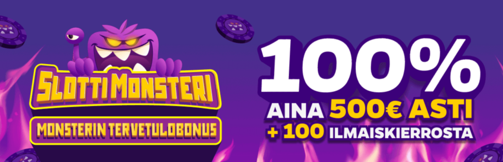 SlottiMonsteri bonus