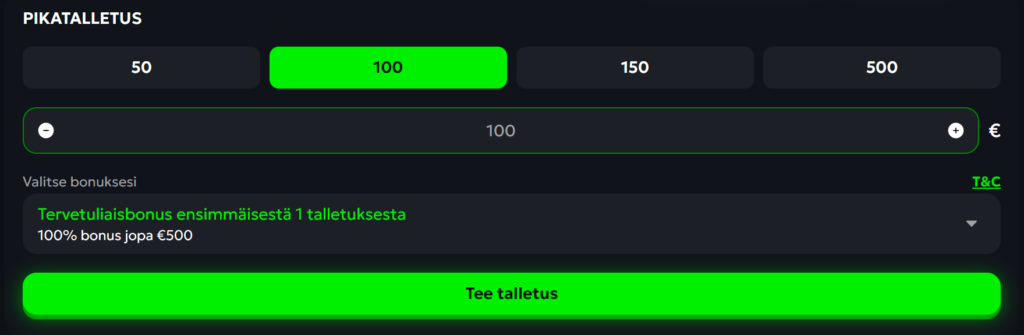 spinmills casino rekisteröityminen