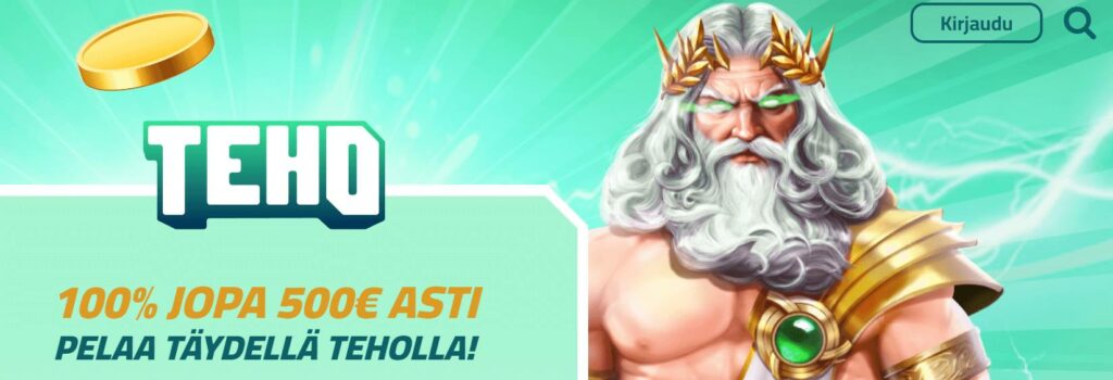Teho Kasinon bonus