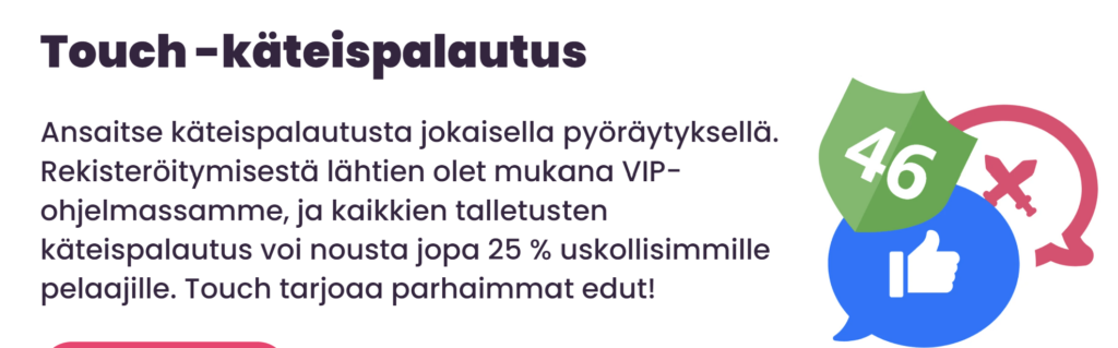 Touch Casinon bonus