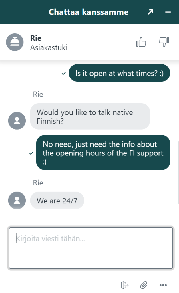 Trivelabet Casino asiakastuki