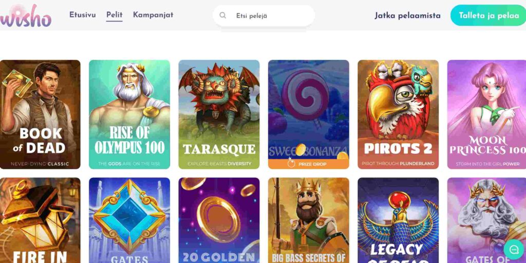 Wisho Casino pelit